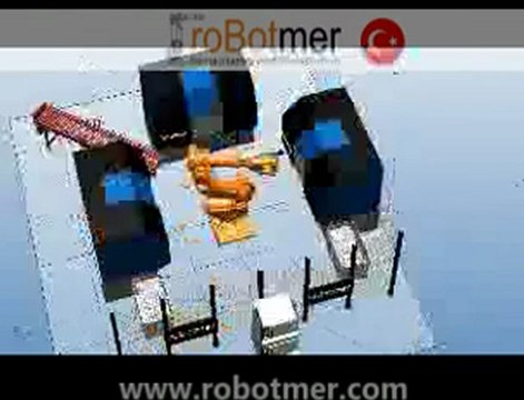 ABB IRB 6600 ROBOT CNC FEEDER - CNC BESLEME ROBOT