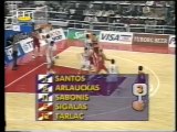 Real Madrid vs Olympiakos 73-61 Euroleague 1995 Final