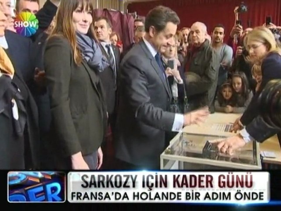 Sarkozy için kader günü - 06 mayıs 2012