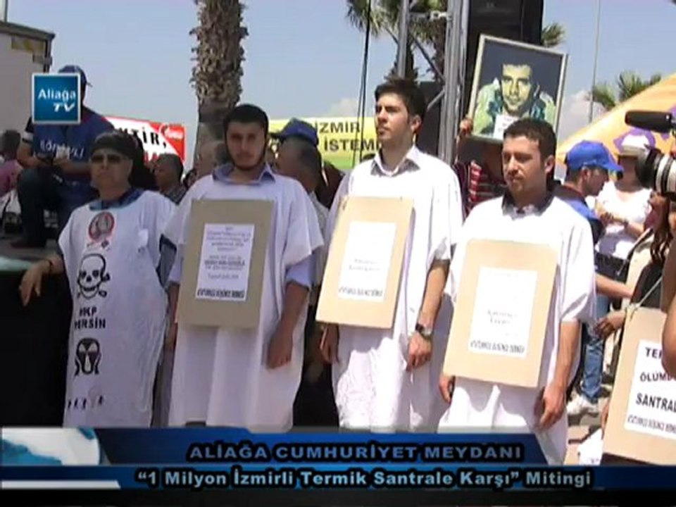 1 Milyon İzmirli Termik Santrale Karşı Mitingi