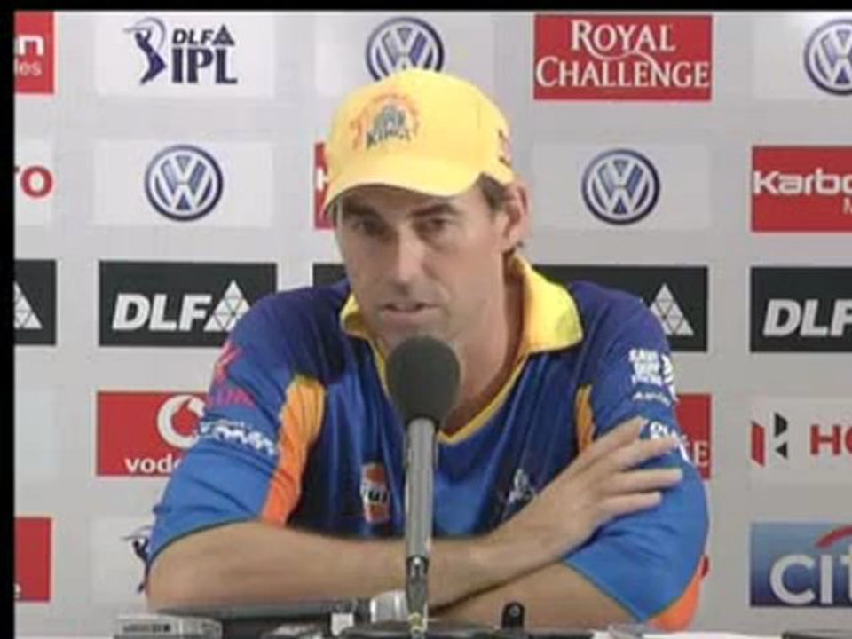 Stephen Fleming post match PC 7May
