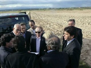 El magnate de las Vegas visita Alcorcón