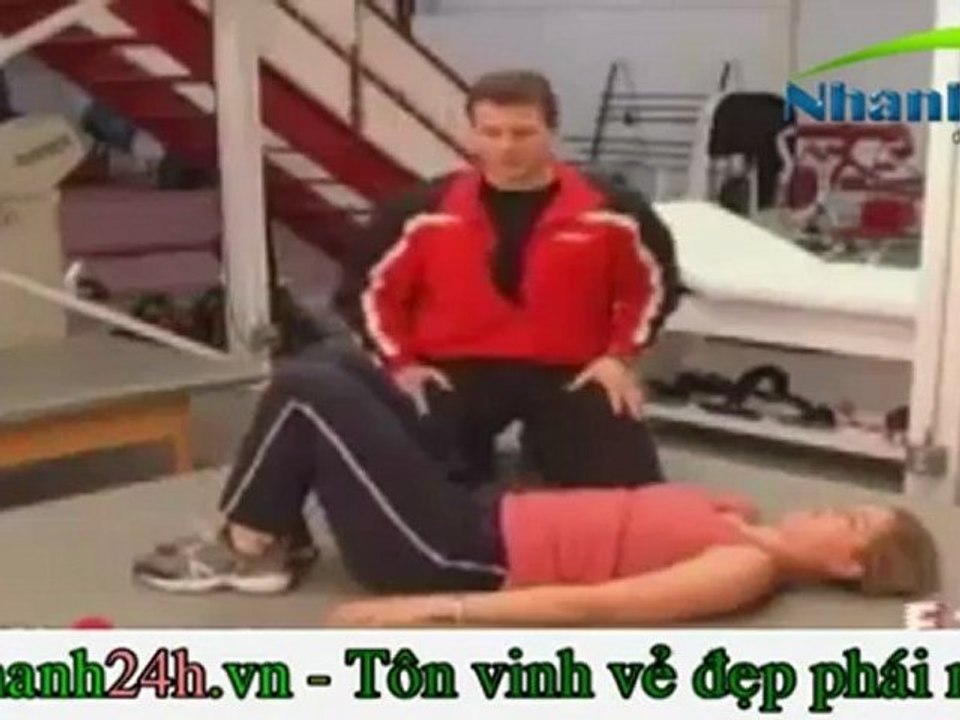 Hướng dẫn tập cơ bụng, tập cơ bụng, thể dục thẩm mỹ 2 - Nhanh24h.vn (SD)