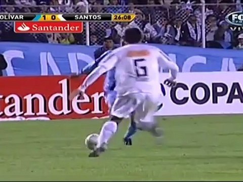football-in.ucoz.ru Кубок Либертадорес 2012 / 1/8 Финала / Первый Матч / Боливар - Сантос 1 тайм