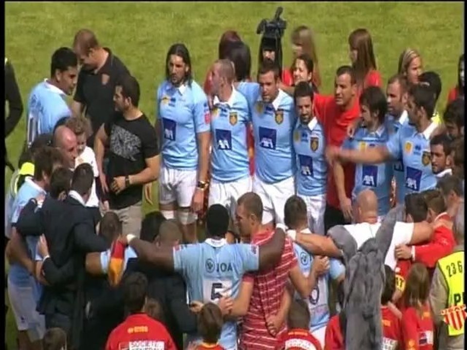 Résumé du match USAP vs Lyon - Mai 2012