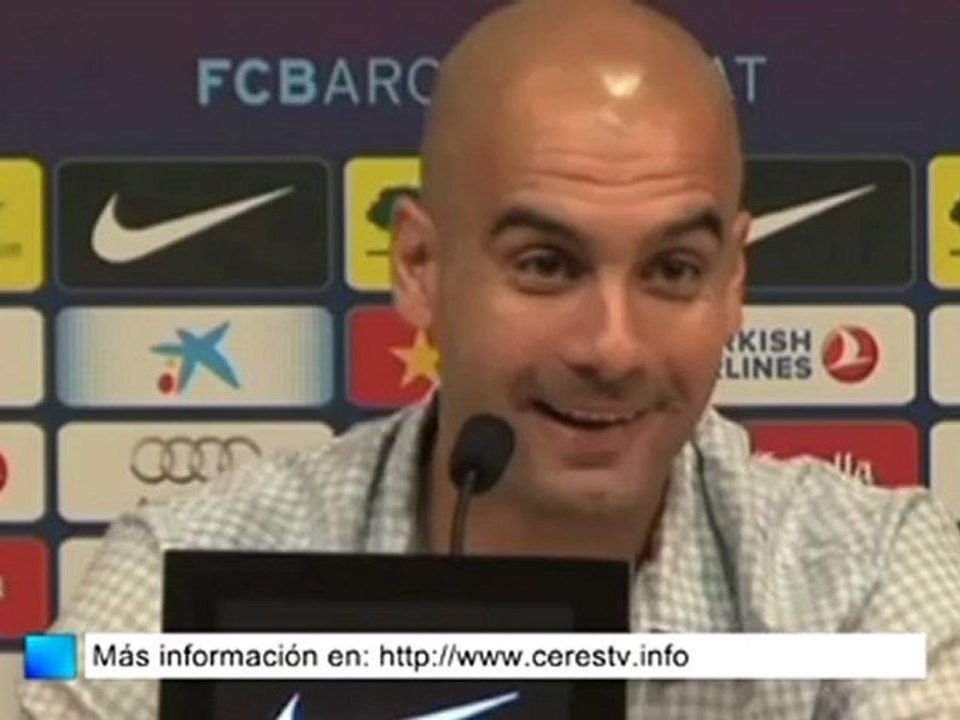 Deportes / Fútbol; Barcelona, Guardiola: "Me equivoqué pero no me arrepiento de lo que dije"