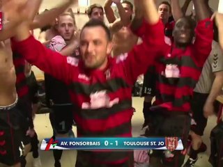 SFR FOOT : AV FONSORBAIS 0 - 1 TOULOUSE ST JO (05/05/2012)