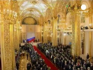 Putin inaugurated as Russia president for third term
