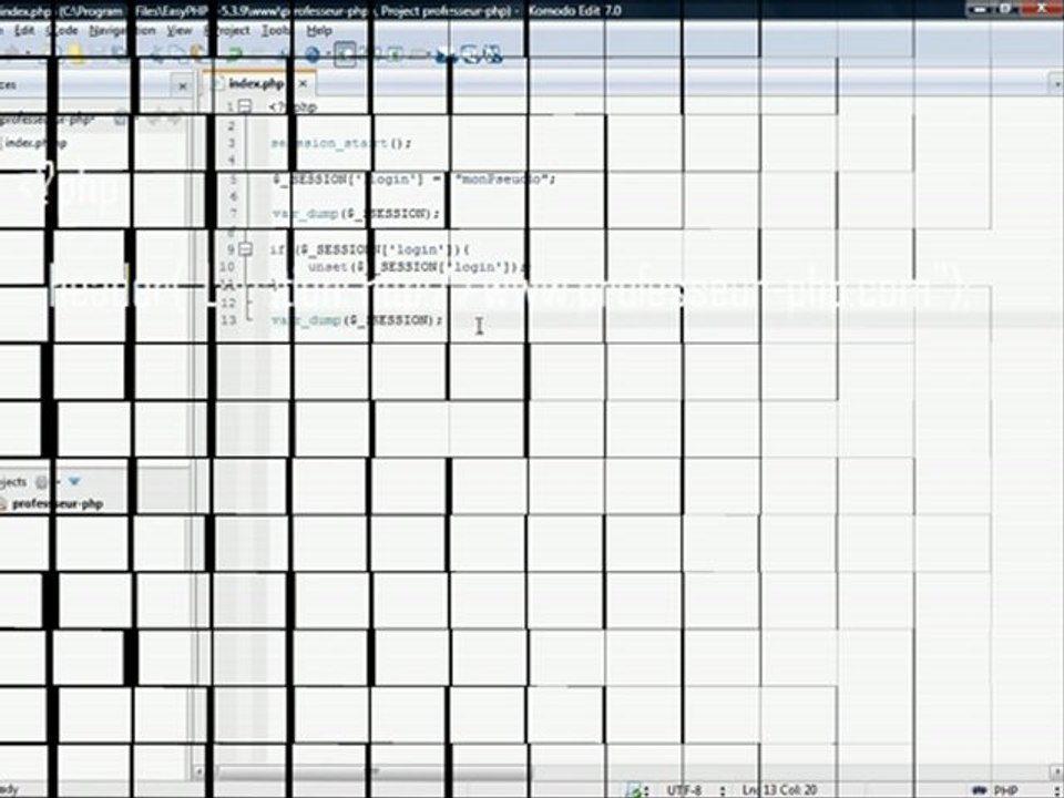 SESSIONS - $_SESSION - PHP - Apprendre PHP avec Professeur-PHP.com