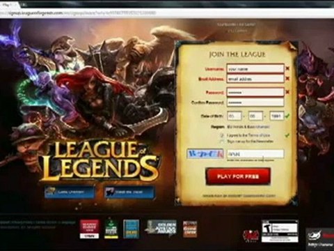League of legends Hack 2012 (free 50000 RP and 30000 IP) works 100%