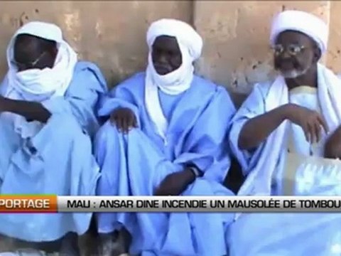 Mali, Ansar Dine incendie un mausolée sacré de Tombouctou