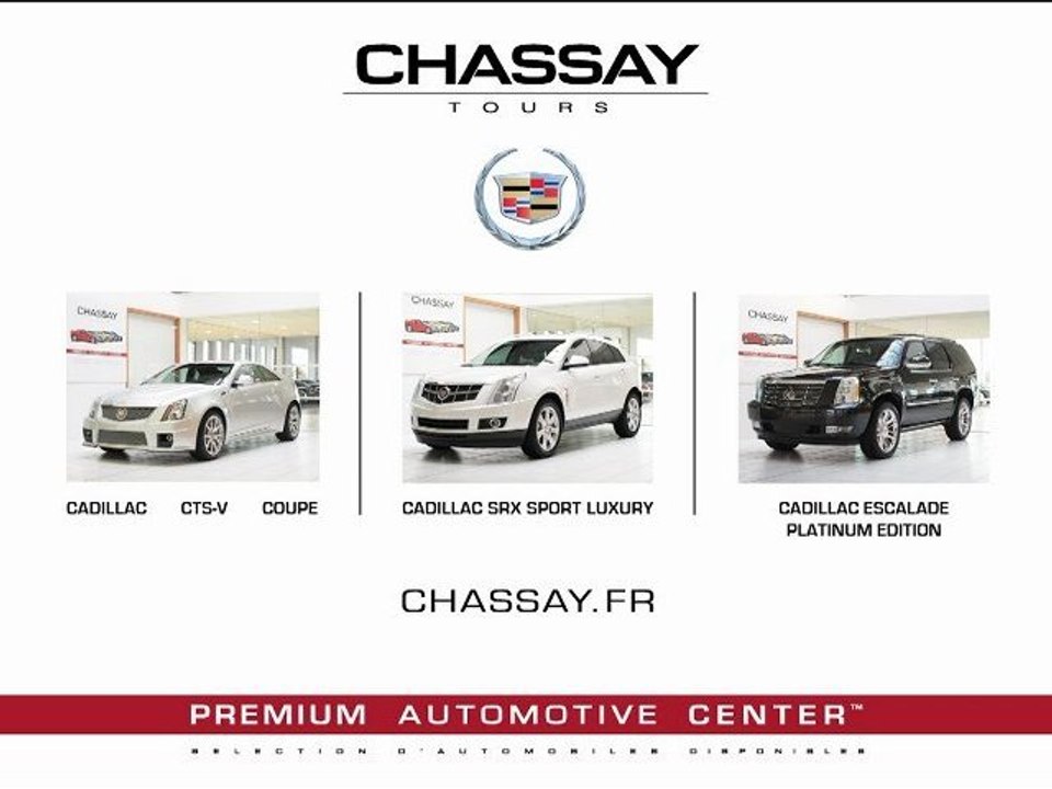 Cadillac CTS-V berline 2011 - www.chassay.fr - Distributeur Officiel France