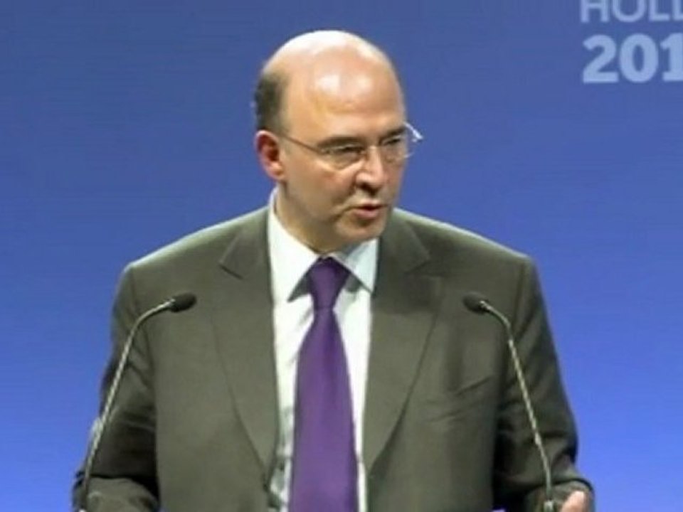 Pierre Moscovici présente le calendrier du président de la République, François Hollande