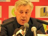 Football : La réaction de Carlo Ancelotti après VAFC-PSG (3-4)
