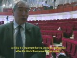 Conférence RIO 20 : l’engagement des collectivités interview Jacques Pélissard  conférence internationale  des nations unies sur le développement durable