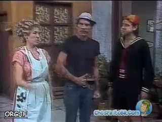 CHAVES - Florinda dá um tapa na cara de Seu Madruga