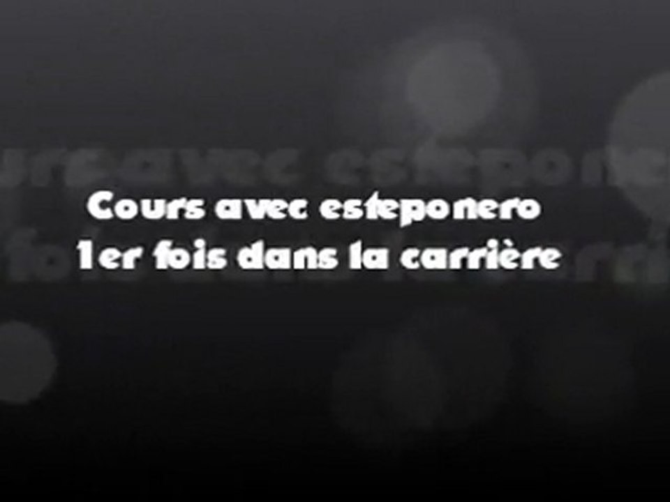 1er en carrière avec ésté