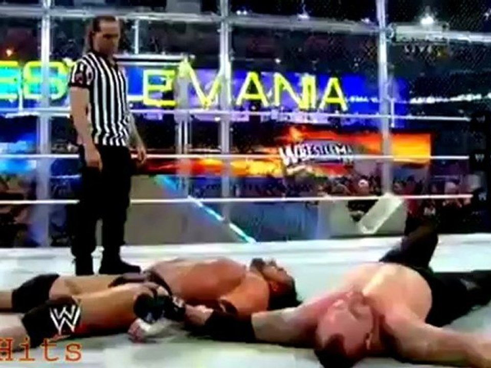 Undertaker vs Triple H Wrestlemania 28 Part 4