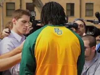 NCAA FOOTBALL 13 RG3 Media Day at Baylor Video