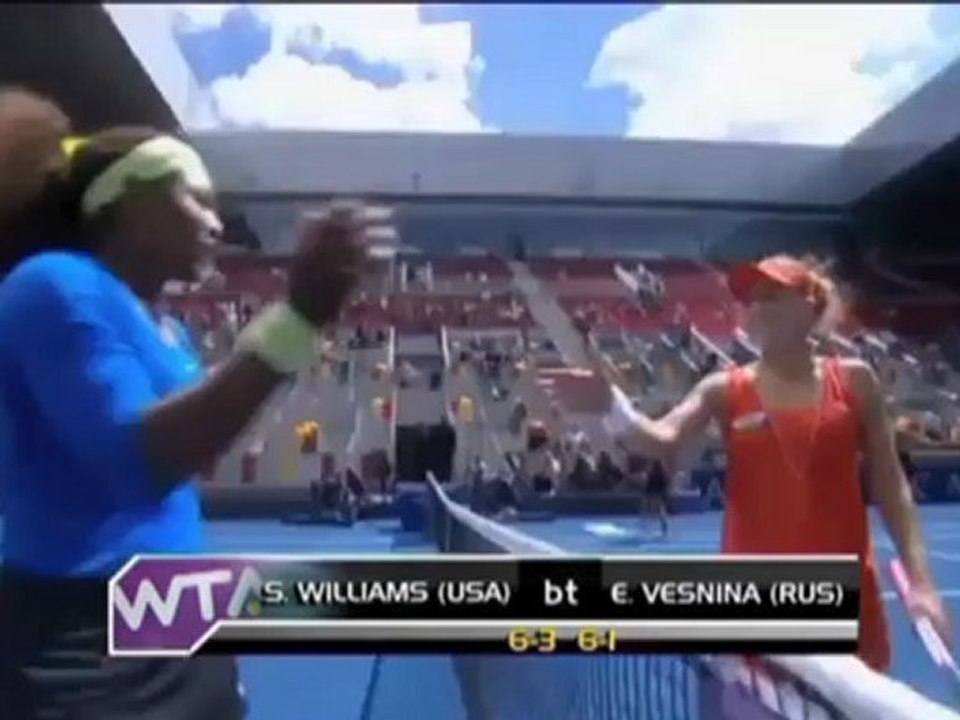 Madrid: Serena erledigt Vesnina