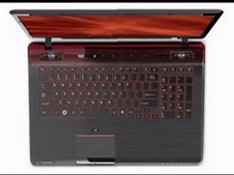 Toshiba Qosmio X775-3DV80 17.3-Inch 3D Gaming Laptop - Fusion X2 Finish in Red Horizon