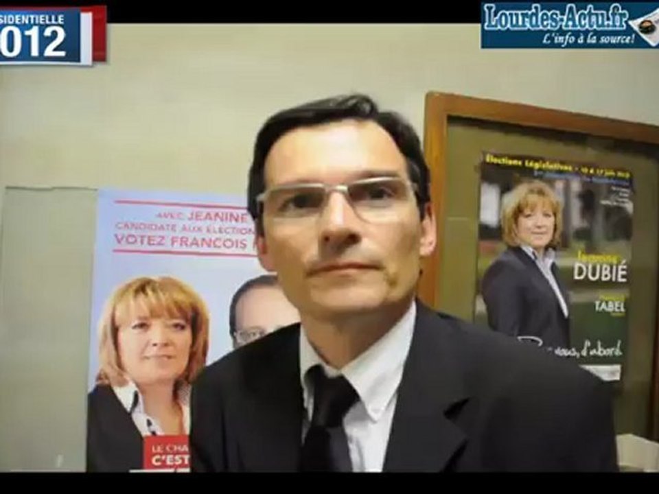 Interview de Thierry Lavit au soir du 2eme tour des éléctions présidentielle 2012