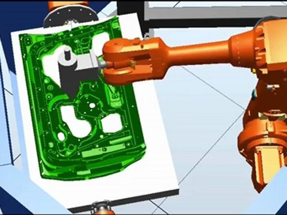 ABB ROBOT ROBOTMER - IRB 4600 LASER CUTTING