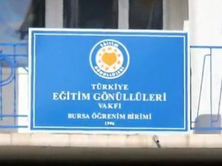 TEGV Bursa Öğrenim Birimi -2012