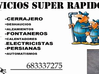 CERRAJEROS ALTEA ALICANTE 683337275 FONTANEROS 24 HORAS