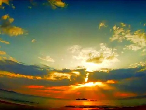 Best Timelapse ChronoPhotographie sur la plage de l'embouchure du Rizzanese Propriano Valinco Corse