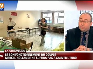 Le bon fonctionne du couple Merkel-Hollande ne suffira pas à sauver l’euro