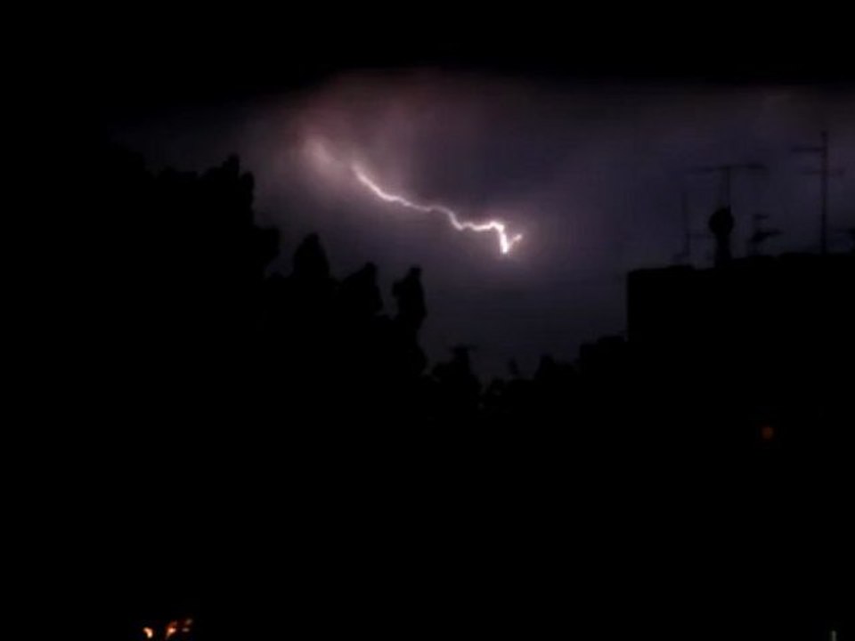 Storm lighting - Free HD stock footage