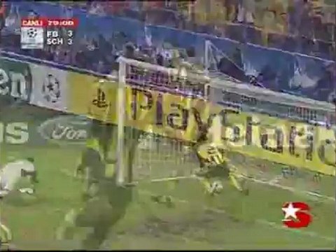 Fenerbahce Schalke 04 3 -3 Stephen Appiah scores super goal