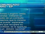 Fijan FARC postura sobre actuación de medios en Colombia