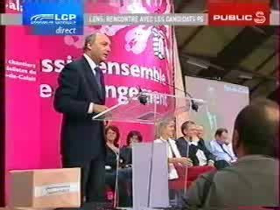 Fabius à Lens
