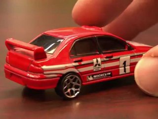 CGR Garage - MITSUBISHI EVO Hot Wheels review