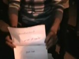 فري برس درعا حي القصور أنتخابات مجلس التصفيق 7 5 2012  ج1 Daraa