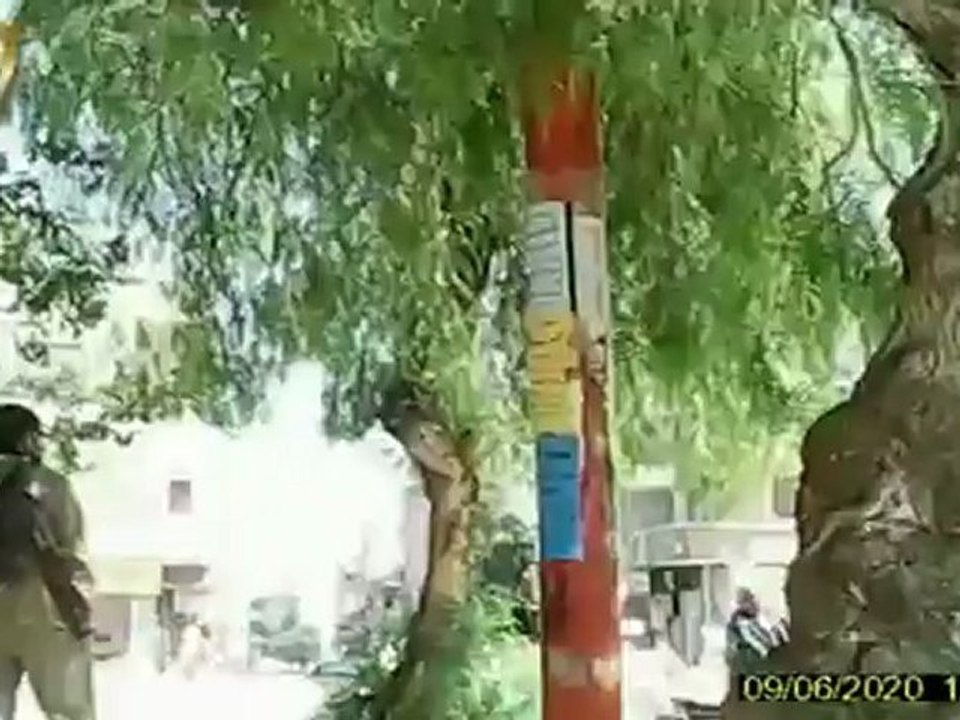 فري برس ريف دمشق قطنا إنتشار عصابات الأسد في ساحة أمين أمين  7 5 2012 Damascus