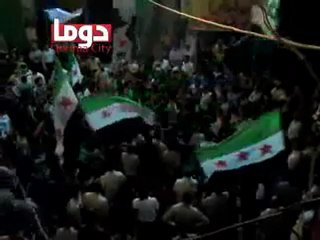 Descargar video: فري برس ريف دمشق دوما مظاهرة ساحة الجامع الكبير المسائية   07 05 2012 ج1 Damascus