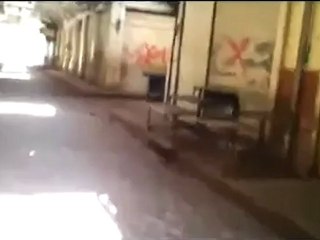 فري برس حماة المحتلة إضراب في الحاضر الصغير 7 5 2012 Hama