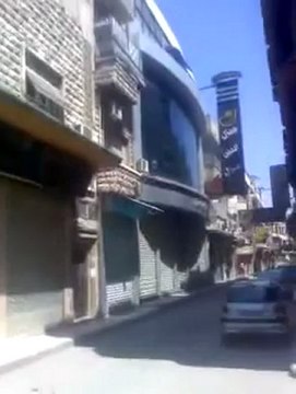 فري برس حمــاة المحتلة سوق النجارين إضراب عـام 2012 5 7 Hama