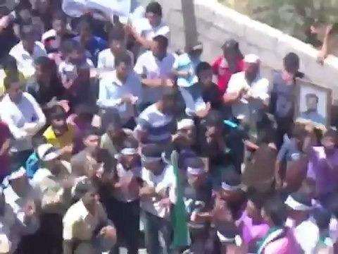 فري برس درعا عتمان لواء الثورة مظاهره حاشدة الاثنين 7 5 2012 Daraa
