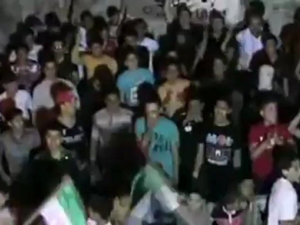 فري برس حماه  المحتلة مظاهره في حي الشيخ عنبر  6 5 2012 Hama