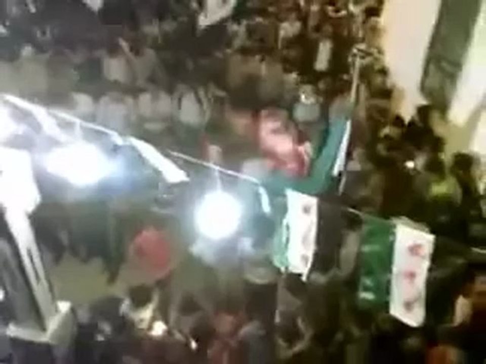 فري برس اللاذقية الحفة الجامع الجنوبي هتافات اطفال الحرية  6 5 2012 Latakia