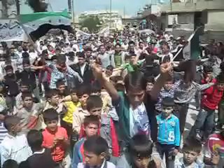 فري برس ريف حلب تل رفعت في أحد الثأر للشهيد أحمد كعكه2012 5 6 Aleppo