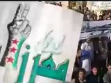 فري برس  ادلب جبل الزاوية  مظاهرة لاهالي جوباس ومعرزاف لنصرة المدن المنكوبة  6 5 2012 Idlib