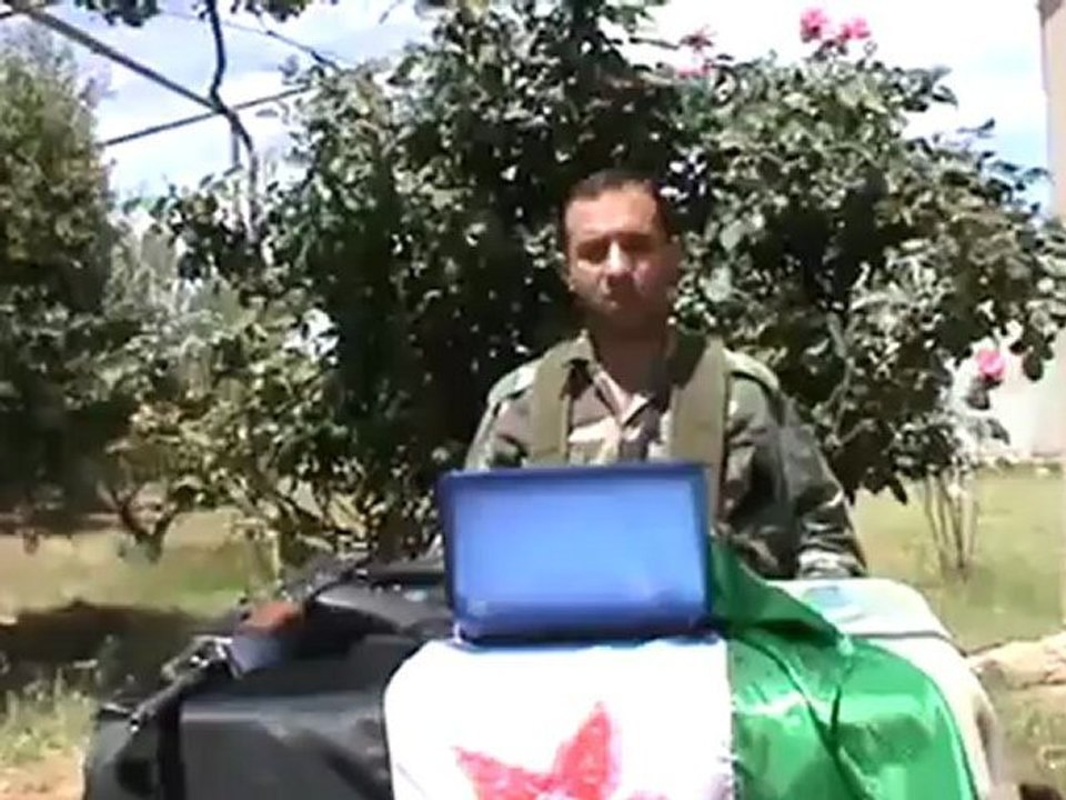 فري برس درعا انشقاق الرقيب أول باسل العبود 6 5 2012 Daraa