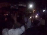 فري برس حلب الباب مظاهرة مسائية في شارع زمزم 5 5 2012 Aleppo