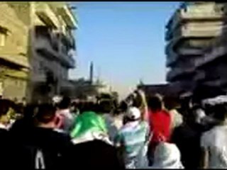 فري برس حلب أبطال الصاخور بمشاركة الحرائر 5 5 2012 Aleppo