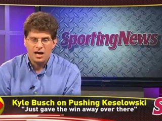 Keselowski Holds Off Busch at Talladega